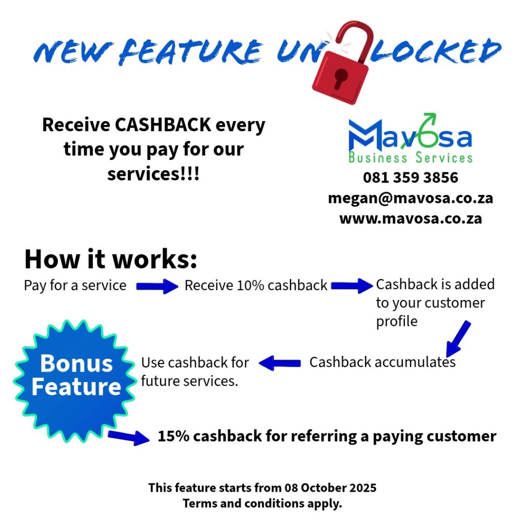 Cashback Poster